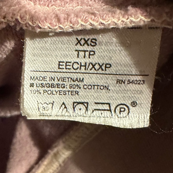 Algorythm Short Sleeve Marbled Tie Dye Sweatshirt Size XXS - Picture 7 of 7